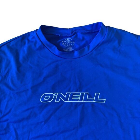 O'Neill Men's Blue Rash Guard Size Medium - Picture 2 of 8
